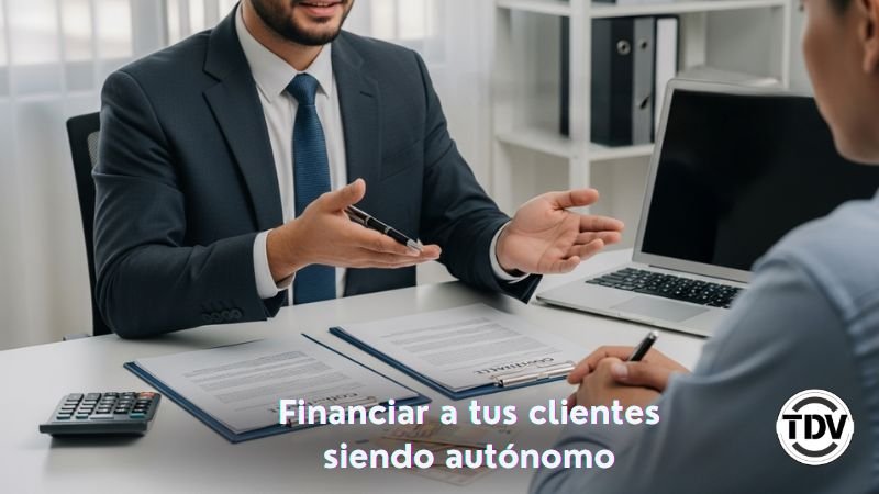 Financiar a tus clientes siendo autónomo