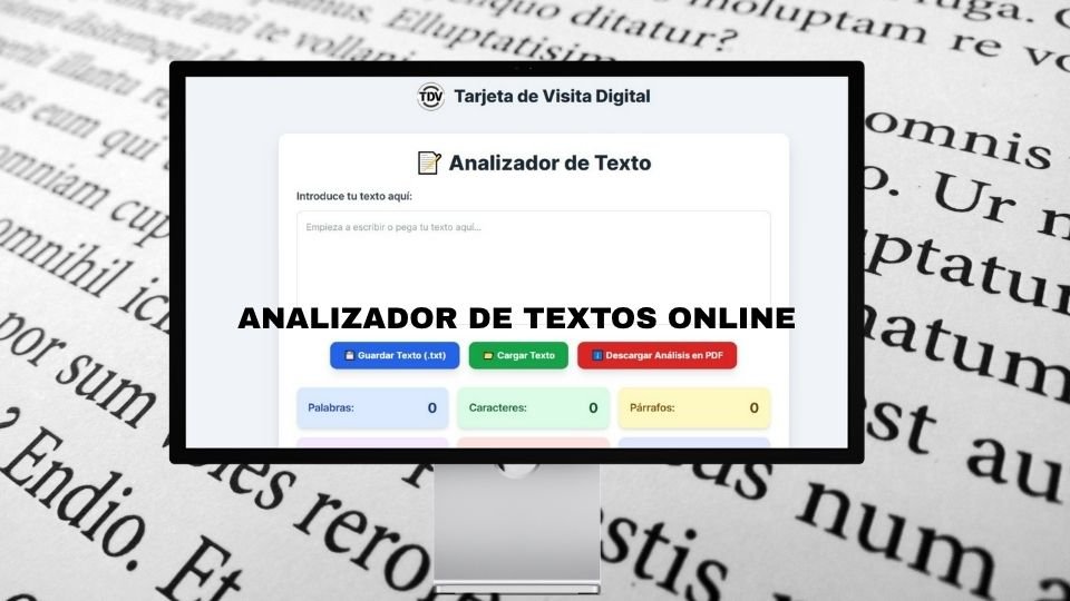 Analizador de Texto Profesional