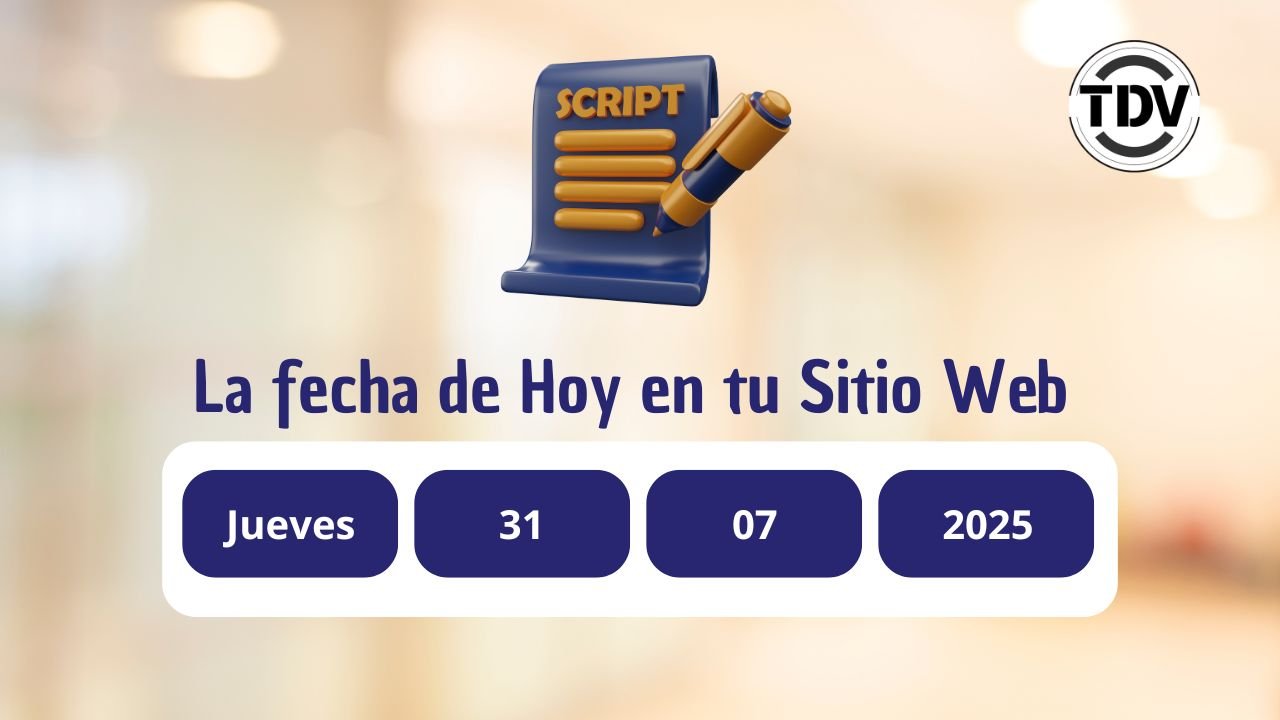 Generador de Fecha Dinámica para Web