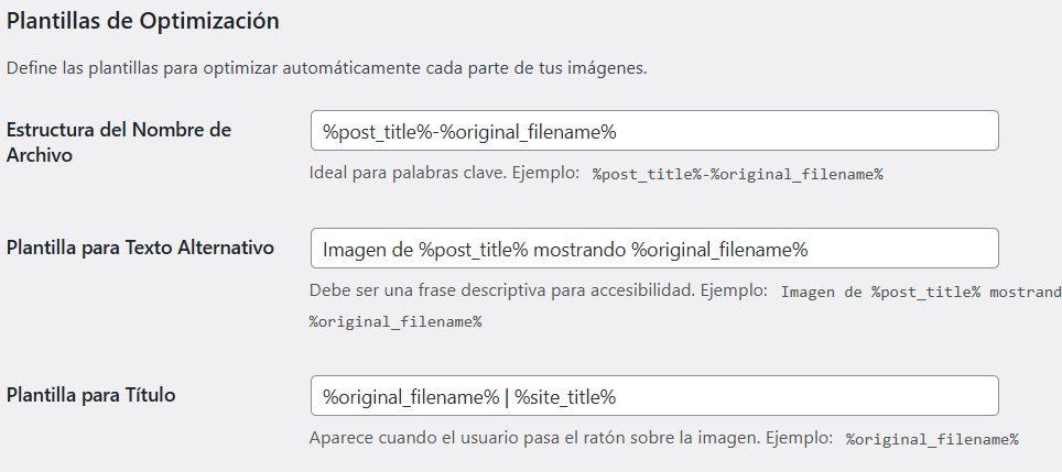 TDV SEO para Imágenes