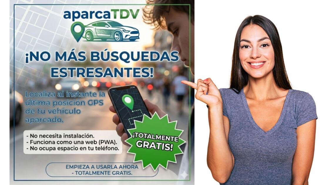 Imagen De AparcaTDV Localizador De Auto Aparcado Gratis Mostrando Aparcatdv Localizador De Auto Aparcado Gratis Aparcatdv Portada Web 1
