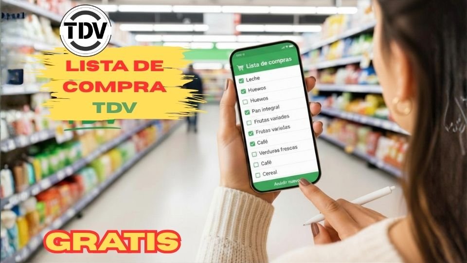 Cómo Organizar Tu Lista De La Compra Con TDV Mostrando Como Organizar Tu Lista De La Compra Con Tdv Listadecompratdv 3