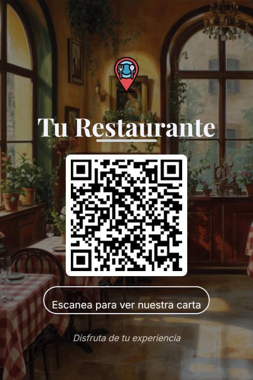 Editor de Carteles Profesional con Código QR