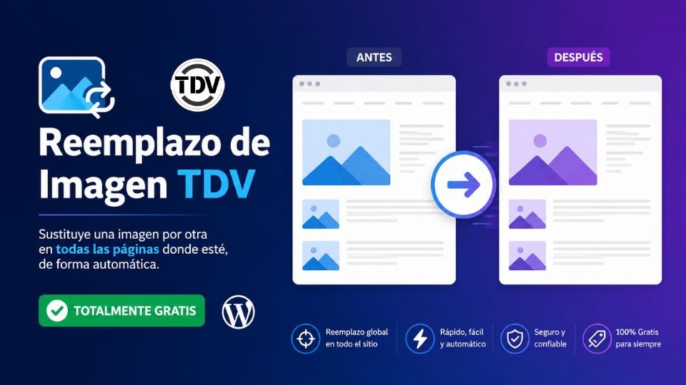 De Reemplazo De Imágenes TDV Mostrando Reemplazo De Imagenes Tdv Plugin Reemplazo De Imagen Tdv