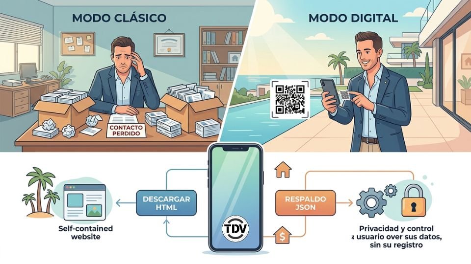  Tarjeta De Visita Digital Para Agentes Inmobiliarios: Crea La Tuya Gratis, Y Sin Registro Mostrando Imagen Tarjeta De Visita Digital Para Agentes Inmobiliarios Infografia